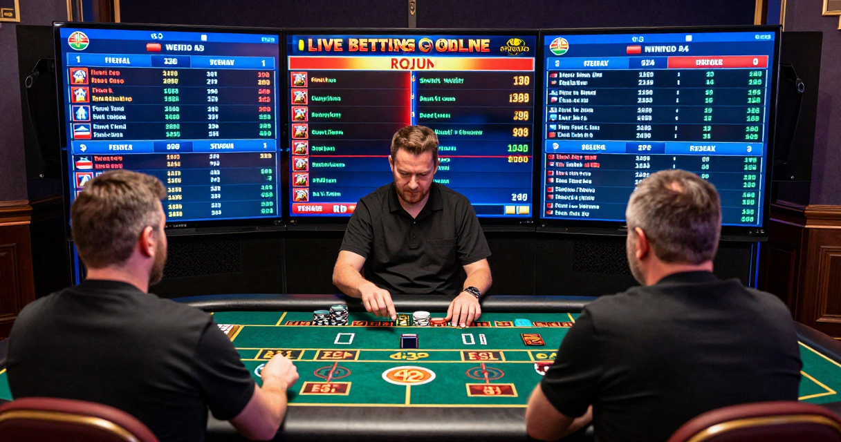 Live Betting Online Casinos: Real-Time Wagering Guide